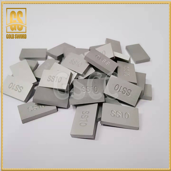 Θερμική αγωγιμότητα 90-110 W/m·K Λωρίδες καρβιδίου βολφραμίου με γυαλισμένο επιφανειακό φινίρισμα